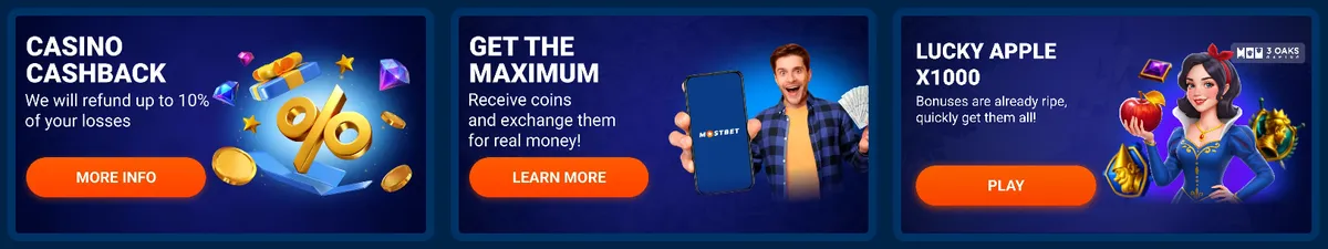 Mostbet casino: metody wpłat i zasady depozytu